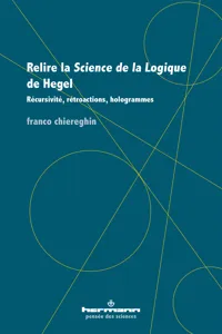 Relire la "Science de la Logique" de Hegel_cover