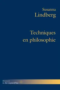 Techniques en philosophie_cover