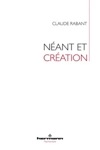 Néant et Création_cover