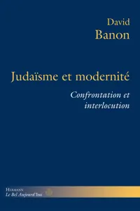 Judaïsme et Modernité_cover