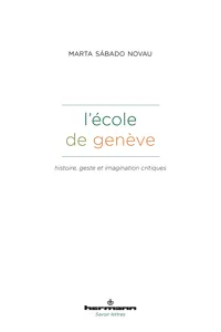 L'école de Genève_cover