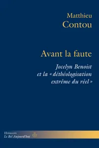 Avant la faute_cover