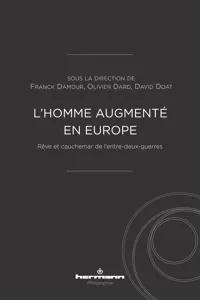 L'homme augmenté en Europe_cover