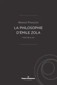 La philosophie d'Émile Zola_cover