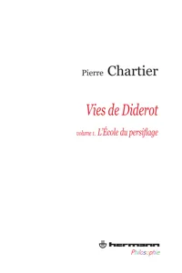 Vies de Diderot. Volume 1_cover