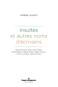 Insultes et autres noms d'écrivains_cover