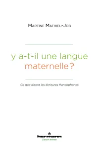 Y a-t-il une langue maternelle?_cover