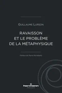 Ravaisson et le problème de la métaphysique_cover