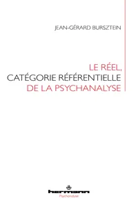 Le réel, catégorie référentielle de la psychanalyse_cover