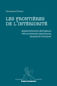 Les frontières de l'intériorité_cover