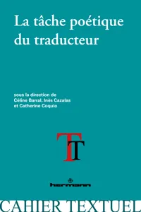 La tâche poétique du traducteur_cover