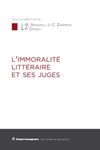 L'immoralité littéraire et ses juges_cover