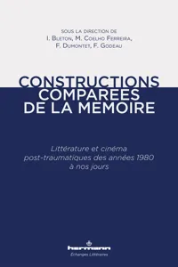 Constructions comparées de la mémoire_cover