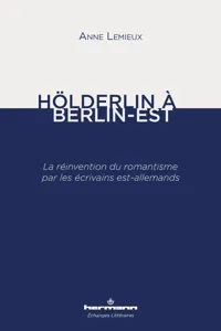 Hölderlin à Berlin-Est_cover