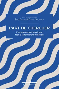 L'art de chercher_cover