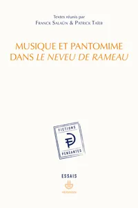 Musique et pantomime dans Le Neveu de Rameau_cover