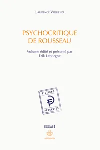 Psychocritique de Rousseau_cover