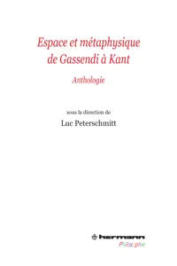 Espace et métaphysique de Gassendi à Kant_cover