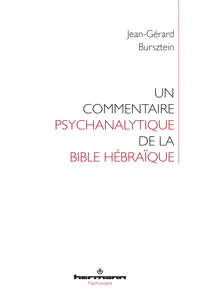 Un commentaire psychanalytique de la Bible hébraïque_cover