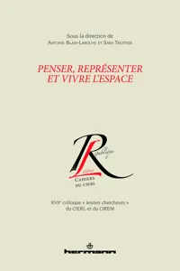 Penser, représenter et vivre l'espace_cover