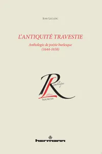 L'Antiquité travestie_cover