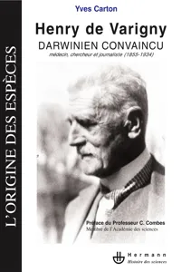 Henry de Varigny, darwinien convaincu_cover