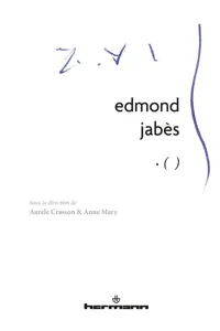 Edmond Jabès_cover