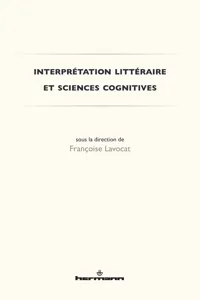 Interprétation littéraire et sciences cognitives_cover