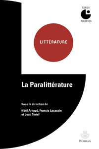 La Paralittérature_cover