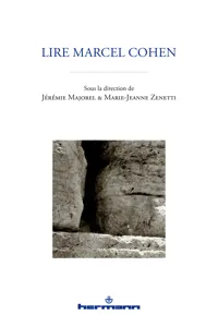 Lire Marcel Cohen_cover