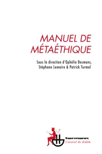 Manuel de métaéthique_cover