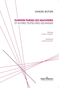 Samuel Butler. Darwin parmi les machines_cover