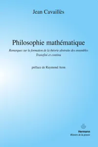 Philosophie mathématique_cover