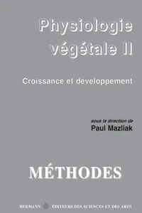 Physiologie végétale. Tome I_cover