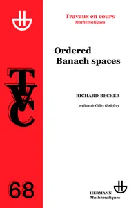 TVC 68. Ordered Banach spaces_cover