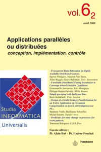 Studia 6.2. Applications parallèles ou distribuées_cover