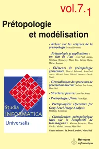 Studia 7.1. Prétopologie et modélisation_cover