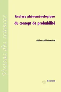 Analyse phénoménologique du concept de probabilité_cover