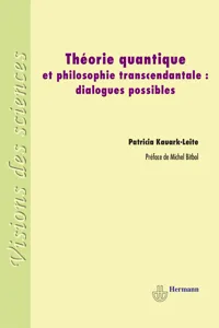 Théorie quantique et philosophie transcendantale_cover