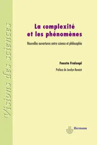 La Complexité et les Phénomènes_cover