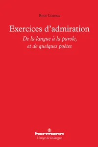 Exercices d'admiration_cover