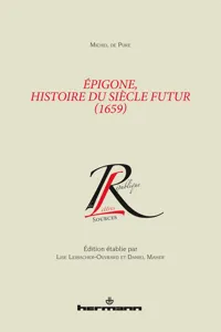 Épigone, histoire du siècle futur_cover