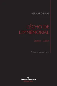 L'écho de l'immémorial_cover