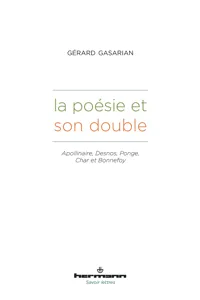 La poésie et son double_cover