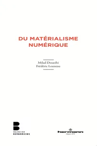 Du matérialisme numérique_cover