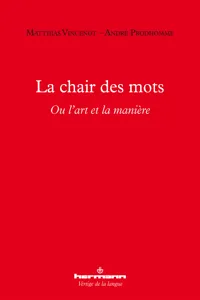 La chair des mots_cover