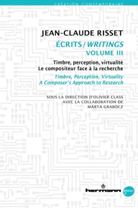 Écrits / Writings - volume III_cover