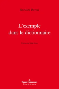 L'exemple dans le dictionnaire_cover