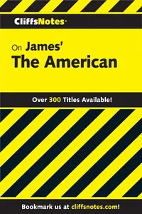 CliffsNotes on James' The American_cover