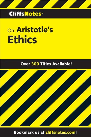 CliffsNotes on Aristotle's Ethics